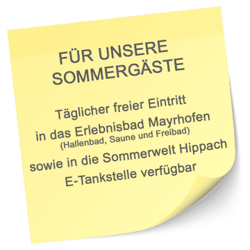 Sommerangebot